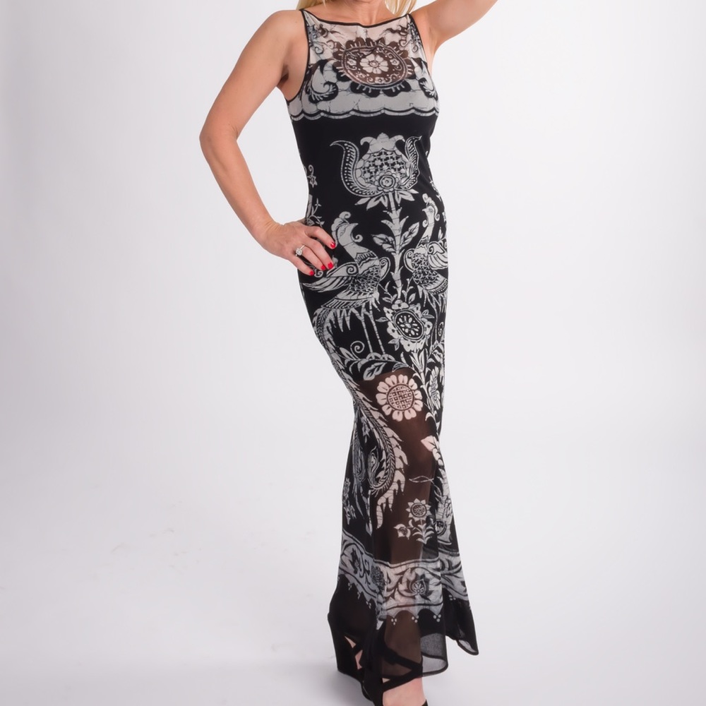 Vivienne Tam sheer dress